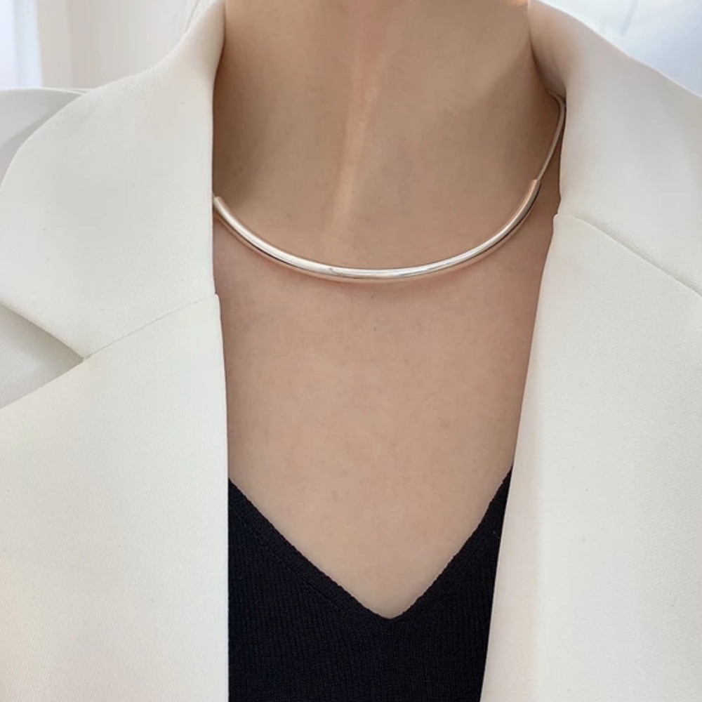 925 Sterling Clavicle Necklace